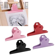Metal Binder Clip Metal Material Strong Grip Durable Large Size Office Folder