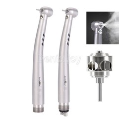 AZDENT Dental High Speed E generator LED Self power Handpiece Torque Head 2/4H