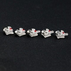 Dental Empower Cear Metal Self Ligating Brackets Orthodontic Braces Roth MBT 022