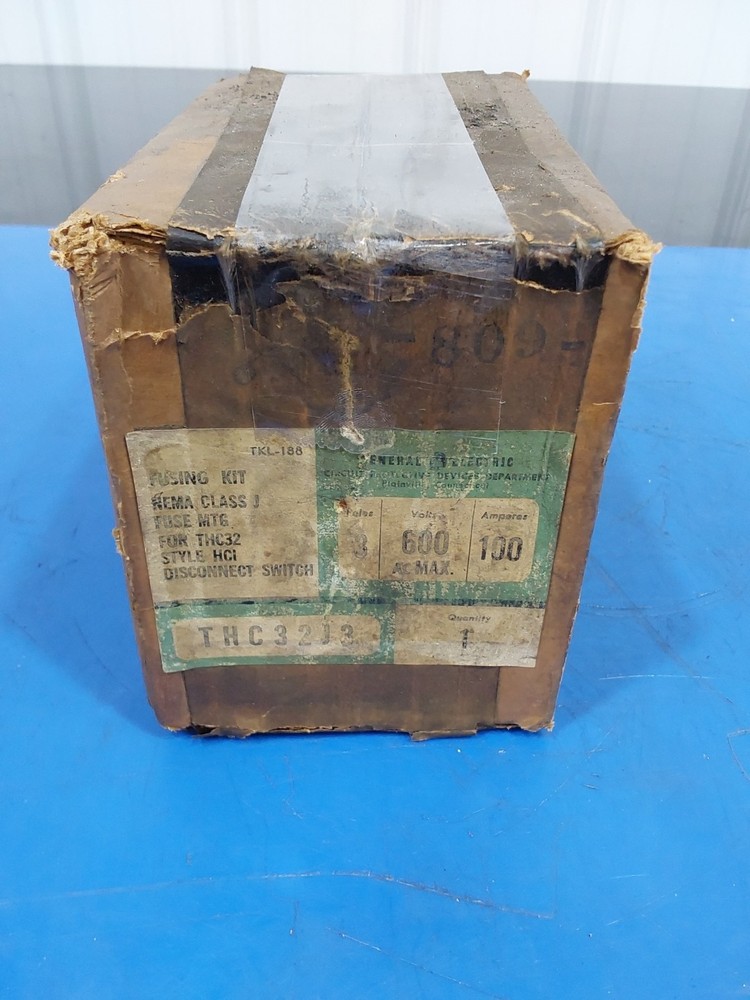 General Electric THC32J3 3 Pole 600V 100 Amp Over Fusing Kit NEMA CLASS J