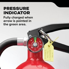 Kidde Commercial-Grade Fire Extinguisher for Office, Schools, Rechargeable,
