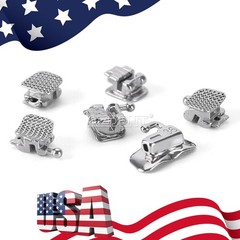 Dental Orthodontic Self-Ligating Bracket Braces Mini MBT.022 Spherical Hooks
