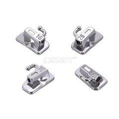 AZDENT Dental Self-Ligating Brackets Orthodontic Braces Roth/MBT.022 Hook345 FDA