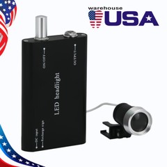 【USA】Dental 3W LED Headlight Medical Surgical LED Light Head Lamp for Dentist