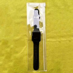 Pack of 10 PVC LONG Plastic Zip Lock Bags Display Storage Watch Pouch Case