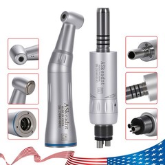 Dental low Speed Handpiece Inner Water Contra Angle/ Straight/Air Motor 2/4H