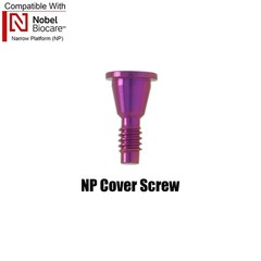 NobelActive Dental Healing Abutment Cap Fit Nobel Biocare Height 3/5/7mm RP NP