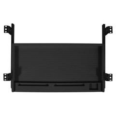 Slide Out Under Desk Keyboard Tray Pull Out Keyboard Drawer Shelf w/ Pen Holder