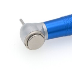 US COXO YUSENDENT Dental High Speed M4 4 Holes Handpiece Push Button CX207-Blue