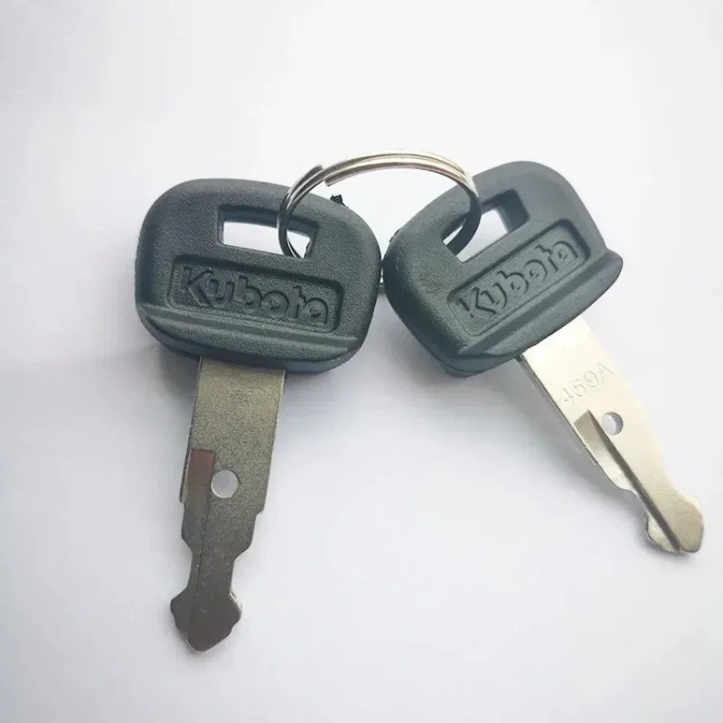 5pk FOR Kubota Skid Steer Track Loader & Mini Excavator Ignition Key w/Logo 459A