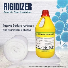 Simwool Rigidizer – Coating for Ceramic Fiber Blanket – 1 Gallon