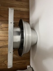 Fantech 8” Roof Ventilator Direct Drive Downblast 5DDD085A, 1/25 HP, 115V, 1 PH
