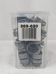 Halex – 1/2″ Flex Squeeze Connector FMC Squeeze Connector 04205B – 25 Pack