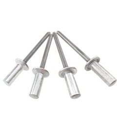 3mm 3.2mm 4mm 4.8mm 5mm Sealed Pop Rivets Closed Dome Head Blind Aluminium/Steel