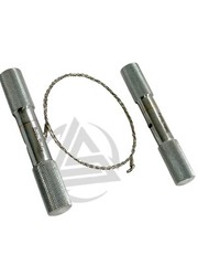OB Dehorning Wire Saw with Handles for Cattle, Deer, Bulls, Horn Cutting Wire