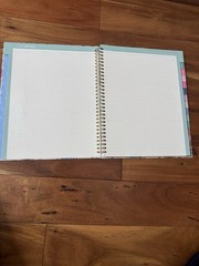 2027 Clementine 12 month Floral Planner July 2026-June 2027 11×9” Notebook Size