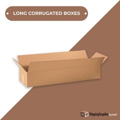 22 x 6 x 6″ ECT-32 25 Pack Kraft Corrugated Boxes