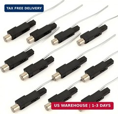 10Pcs Piezoelectric Fire Wire Copper Cap Electronic Igniter DIY Replacement Part