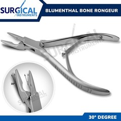 Blumenthal Bone Rongeur 30 Degree 6″ Surgical Dental Instruments German Grade