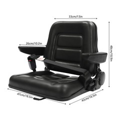Tractor Seat – Combined Force+automatic Seat Belt+armrest