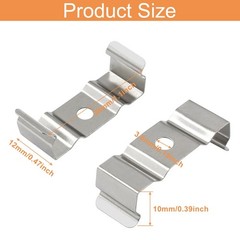 Murtenze T8 Led Light Clips Bracket Hanger, Tube Holder Mounting Brackets for…