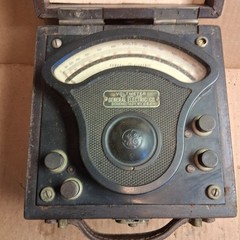 General Electric Voltmeter Type P-3 Electrical Test Equipment