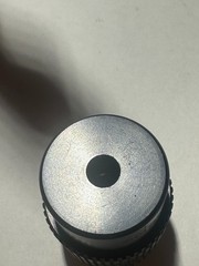 Swift Microscope Objective DIN4 / 0.10 Made in Thailand, RED Lettering, Used