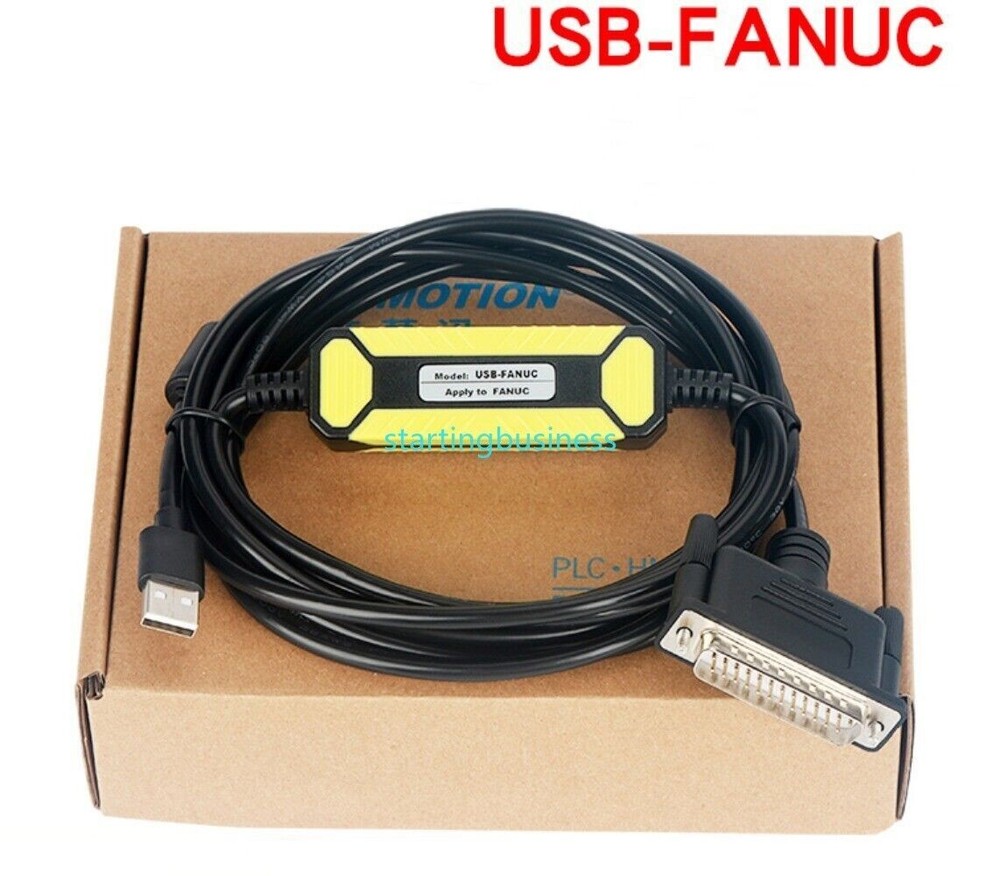 USB-FANUC For Fanuc USB To DB25 Pin CNC Fanuc RS232 Serial Data Download Cable