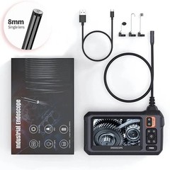 Industrial Endoscope Camera 8mm HD1080P 4.3inch IPS Screen 1080P Pipe Inspection