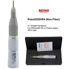 BEING Dental LED Straight Nose Cone Prophy Handpiece 4:1 1:1 Low Speed Kavo NSK