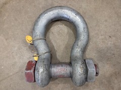 Crosby 55 Ton WLL 2-1/2″ Forged Bolt Type Shackle/Clevis w/ RFID 5NR 5NF USA BD2