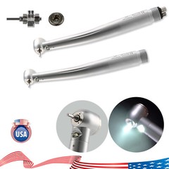 Kav Style Dental High Speed Handpiece LED Fiber Optic Push Button 2Hole/4Hole