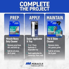 Miracle Sealants 1 Count White Sealer applicator