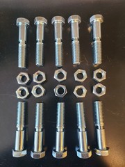 (100) HRPI Mueller Super Centurion 250 Fire Hydrant 5-1/4″ Flange Repair Bolts
