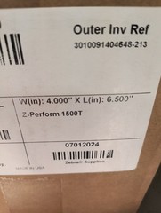 Zebra Direct Thermal Labels S-5038