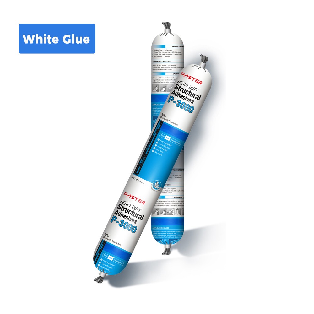 USA 20pcs/pack White Polymeric adhesive for signage Sausage Pack