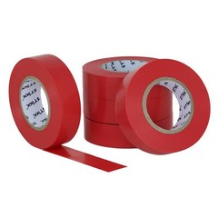 STIKK Red Electrical Tape (5 Pack) 3/4″ Wide 66 Feet 20 Meters Long