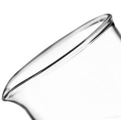Eisco Labs 1000ml Beaker, Low Form – 100ml Graduations – Borosilicate Glass