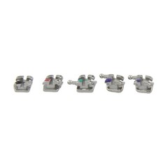 US Dental Orthodontic Metal Brackets MIM Mini Braces Roth MBT 022 018 345 Hooks