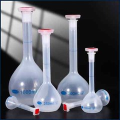 New 25/50/100/250/500/1000ml Volumetric Measuring Flask With Stopper Long Neck