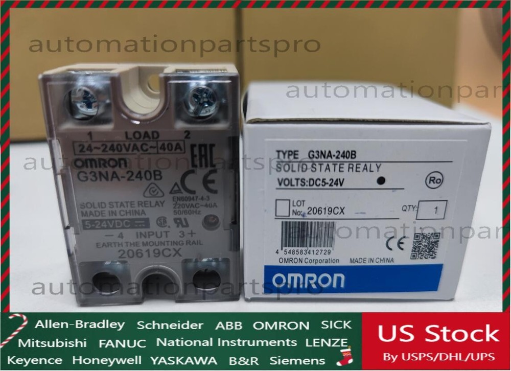 Omron G3NA-240B Solid State Relay New One Free Shipping G3NA240B