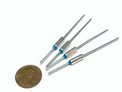 4 Pieces TF 60C 140F Thermal Fuse cutoff ry mini micro metal 10A 250V G156