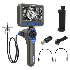 Industrial Endoscope Inspection Camera Articulating Borescope 6.25mm 4-Way 360°