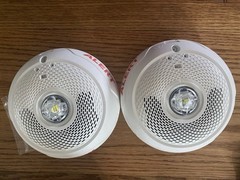 2-System Sensor SPSCWLED L-Series Indoor Speaker Ceiling-Mounted LED Strobe Fire
