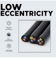 Best Connections 7 Way Trailer Wire (100 Feet) Heavy Duty 14 Gauge 7 C