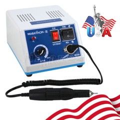 Dental Lab MARATHON-III Micromotor 35K RPM Polisher Grinder Machine Tool & Pedal