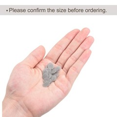 80Pcs, Pipe Screen Stainless Steel Screen 3/8 Inch (9.5mm) Dia for Pipe Filter