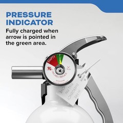 Kidde Mariner PWC Marine Fire Extinguisher 2lb Class B C for Boats Watercrafts