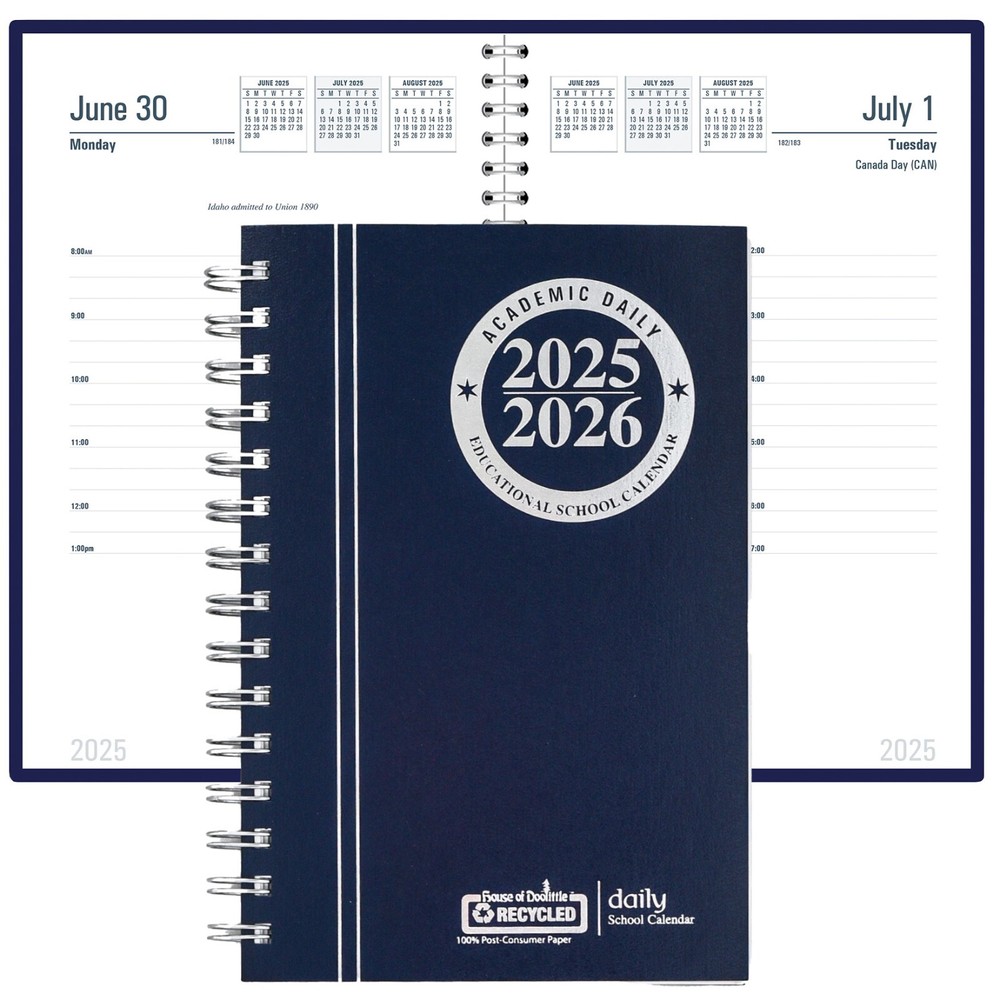 House of Doolittle 2885-07 HOD288507 2025-2026 Academic Daily Appointment Book
