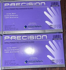 Adenna PRECISION Violet Nitrile Disposable Exam Medical Gloves 4 Mil 600 CT
